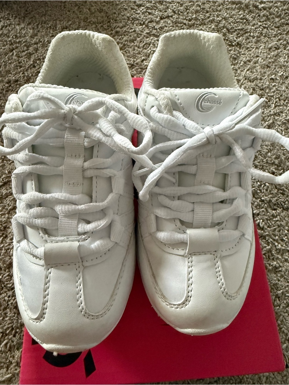 Kids White Sneakers with Cushioned Support